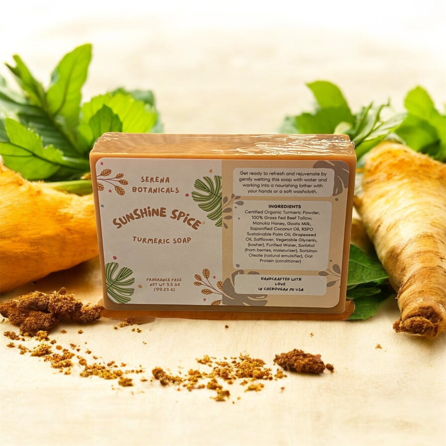 Sunshine Spice (Turmeric Soap)